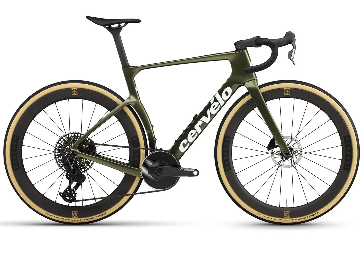 2027 Cervélo Aspero-5 Force Five Digital Moss, Unisex Gravel Bike