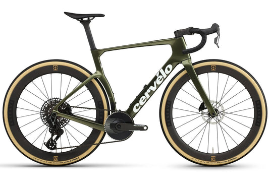 2027 Cervélo Aspero-5 Force Five Digital Moss, Unisex Gravel Bike