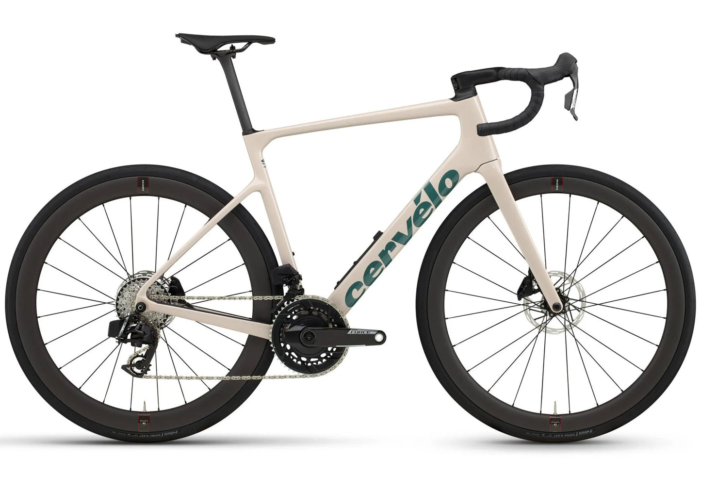 2027 Cervélo Caledonia-5 SRAM Force AXS Five Sandstone image 1