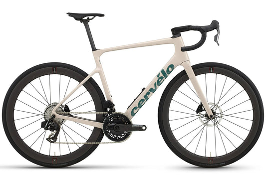 2027 Cervélo Caledonia-5 SRAM Force AXS Five Sandstone image 1