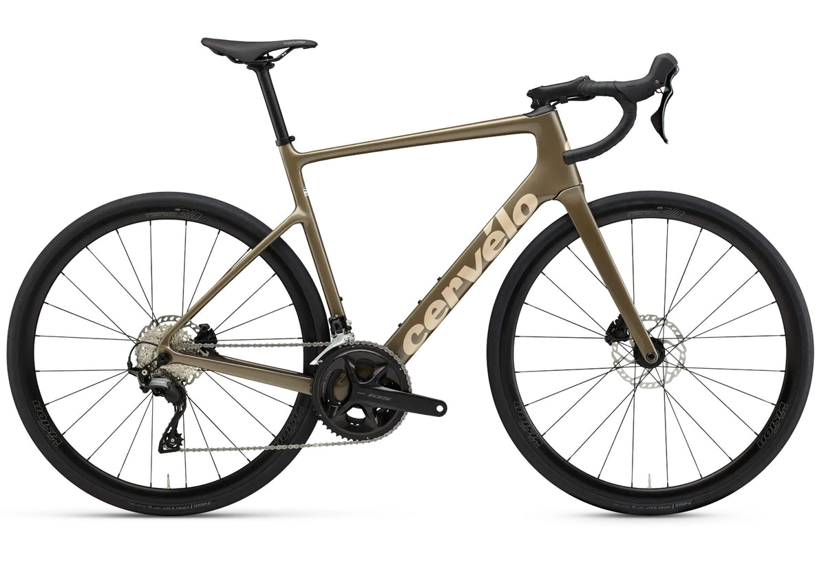 2026 Cervelo Caledonia 105 Unisex Endurance Road Bike - Mocha