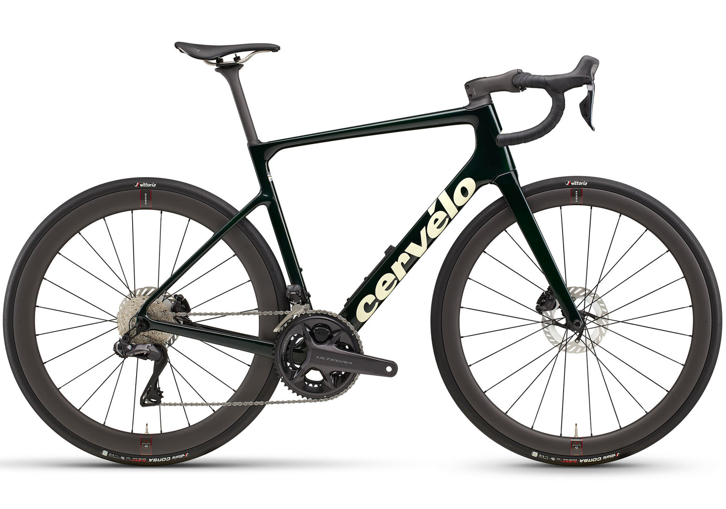 2026 Cervélo Caledonia-5 Ultegra Di2 Unisex Endurance Road Bike, Emerald/Cream