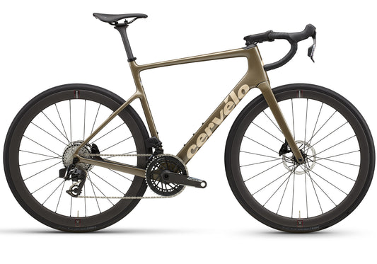 2026 Cervélo Caledonia Force AXS Unisex Endurance Road Bike, Mocha