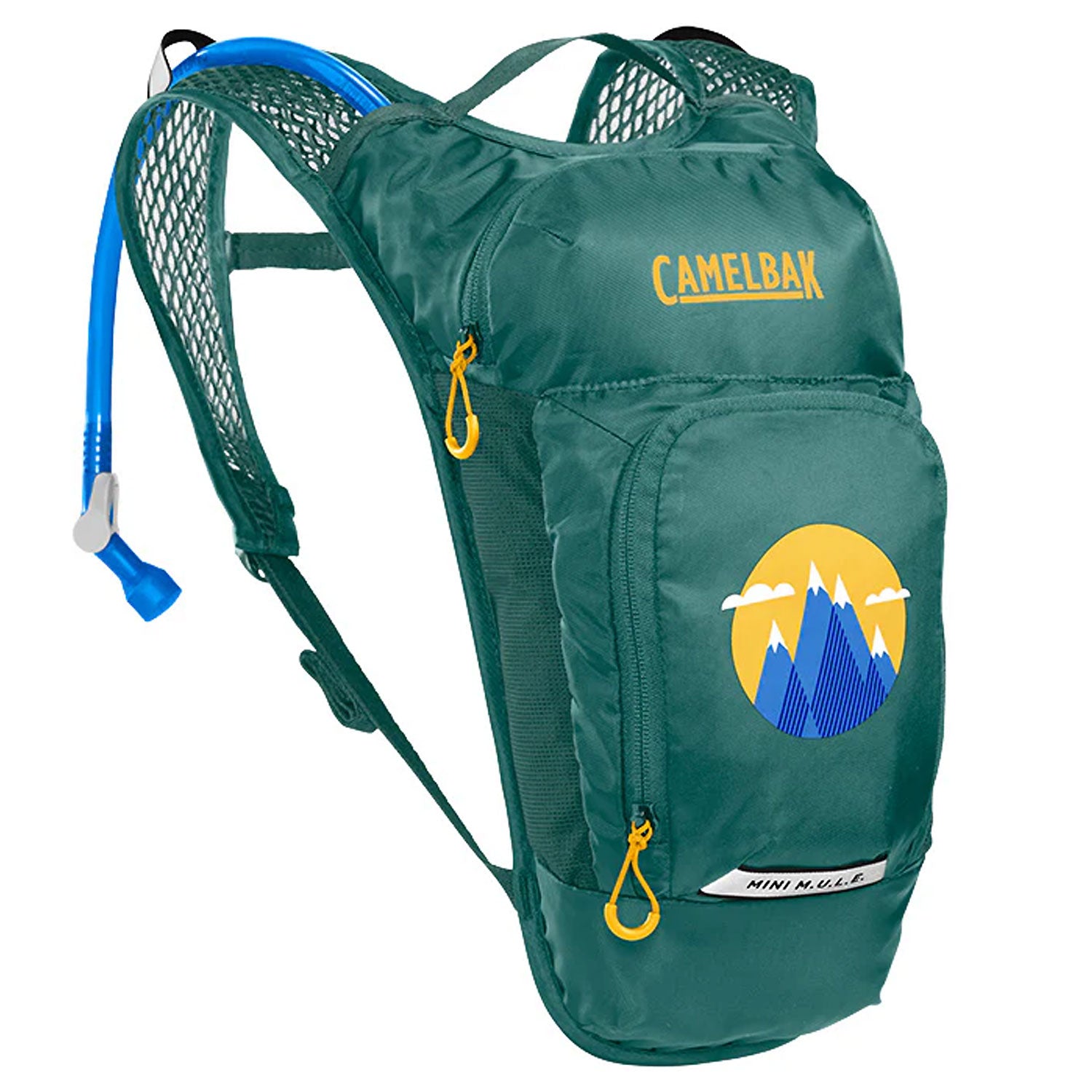 Camelbak Mini M.U.L.E Kid's Hydration Pack 5 Litre with 1.5 Litre Bladder, Deep Sea image 1