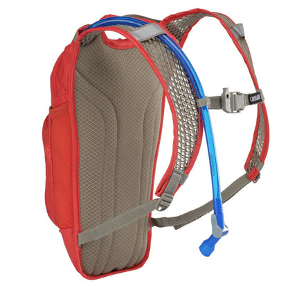 Camelbak Mini M.U.L.E Kid's Hydration Pack 5 Litre with 1.5 Litre Bladder, Scarlet image 2
