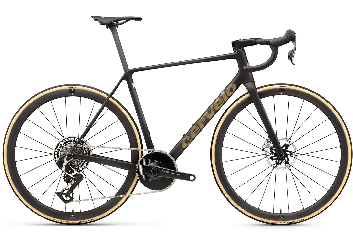 2026 Cervèlo C26 R5 Red XPLR AXS 1 Unisex Road Bike Five Black/Bronze