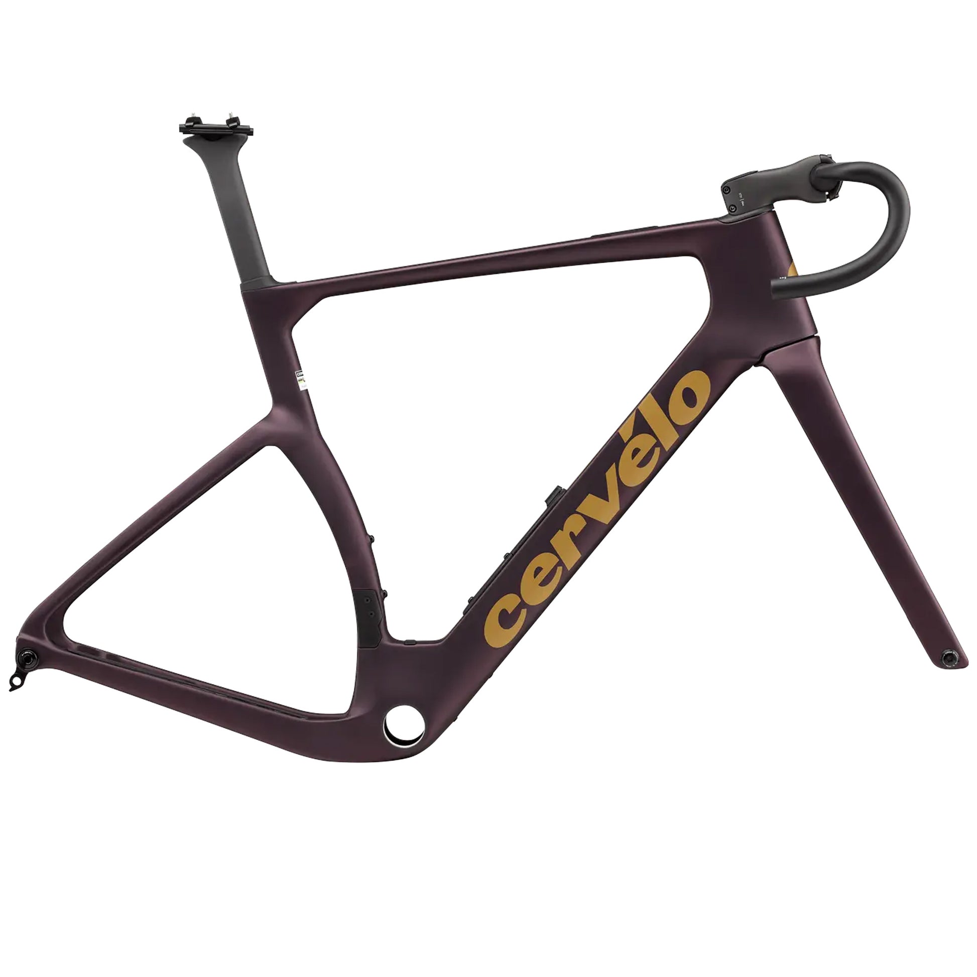2026 Cervélo Aspero-5 Gravel Bike Frameset, Black Currant LTD Edition - FREE UPGRADE TO ONE PICE CARBON COCKPIT! ($1300 R.R.P.) image 1