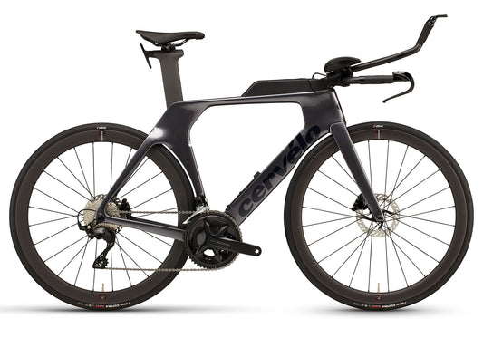 2026 Cervélo P 105 Race Unisex Time Trial/Triathlon Bike, Basalt