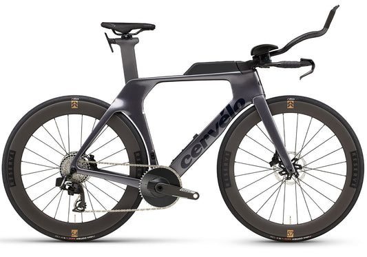 2026 Cervélo P Force AXS 1 Unisex Time Trial/Triathlon Bike, Basalt