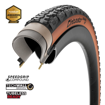 Pirelli Cinturato Gravel RC Classic TLR 700C Bicycle Tyre