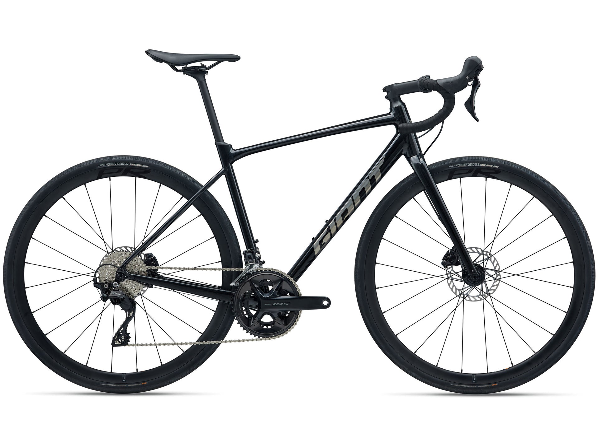 2026 Giant Contend AR Men's Road Bike, Abyss Black - Main Image
