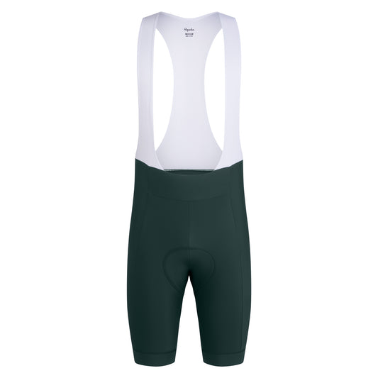 Rapha 2025 Men's Core Bib Shorts - Forest Green/White image 1