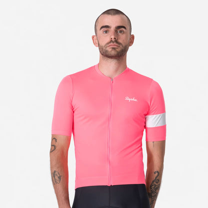 Rapha Men's Core Jersey - High-Viz Pink