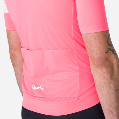 Rapha Men's Core Jersey - High-Viz Pink