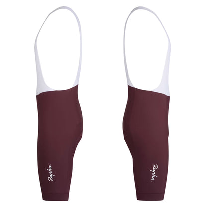 Rapha Men's Core Bib Shorts, Fudge/White Alyssum side