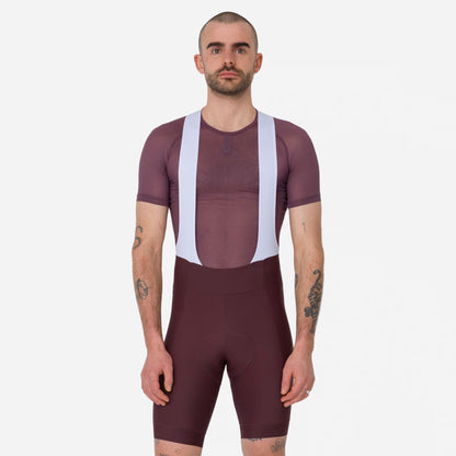 Rapha Men's Core Bib Shorts, Fudge/White Alyssum