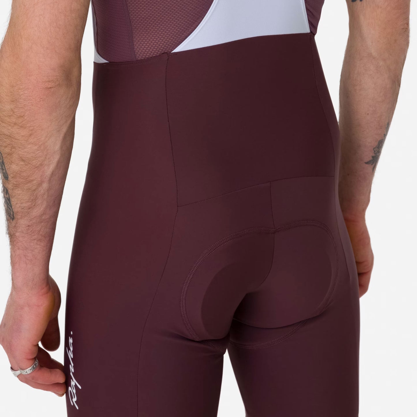 Rapha Men's Core Bib Shorts, Fudge/White Alyssum
