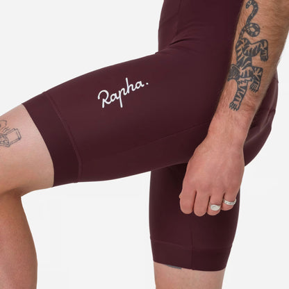 Rapha Men's Core Bib Shorts, Fudge/White Alyssum