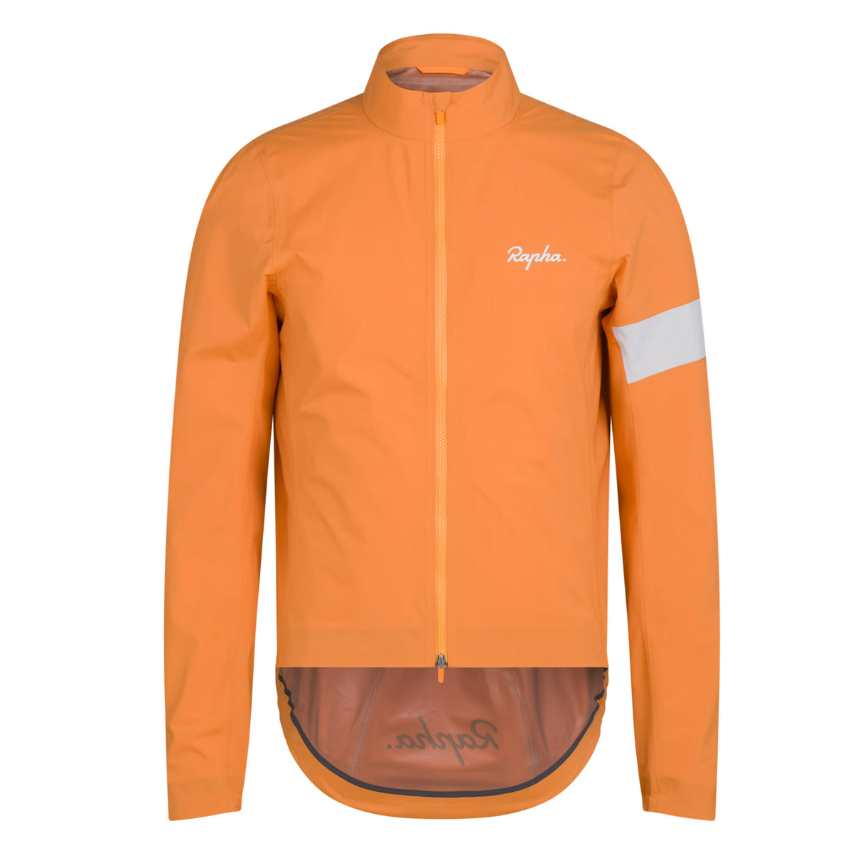 Rapha Men's Core Rain Jacket III Orange/White image 1