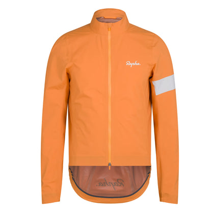 Rapha Men's Core Rain Jacket III Orange/White image 1