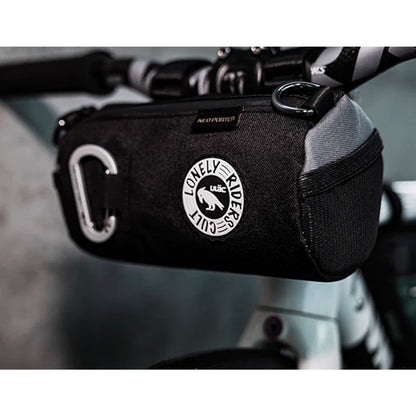 ULAC Coursier Sprint Handlebar Bag 1.5 Litre, Black/Grey