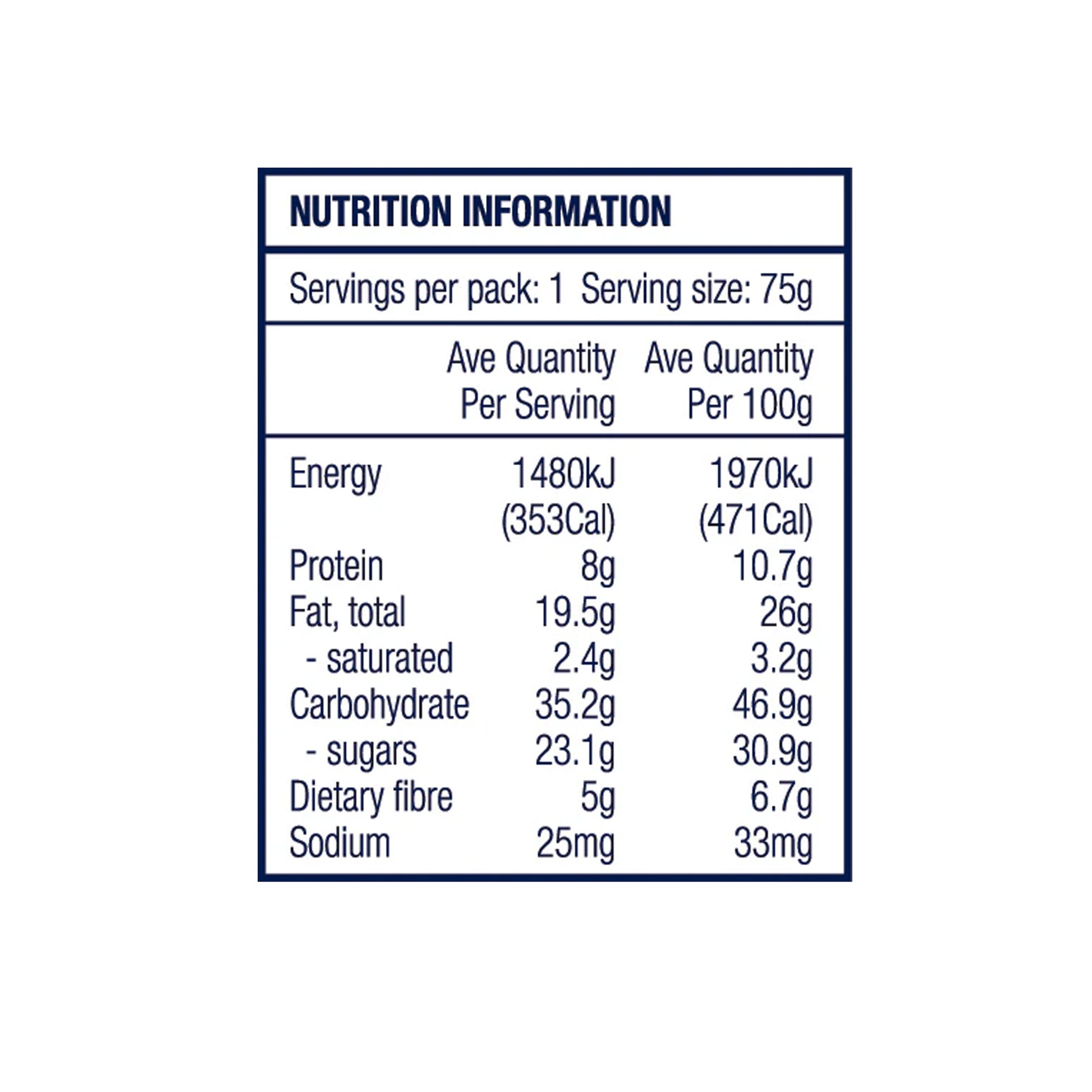 The Crafty Weka Bar - Berry Berry 75 Gram CWBBBBNZ12 image 4