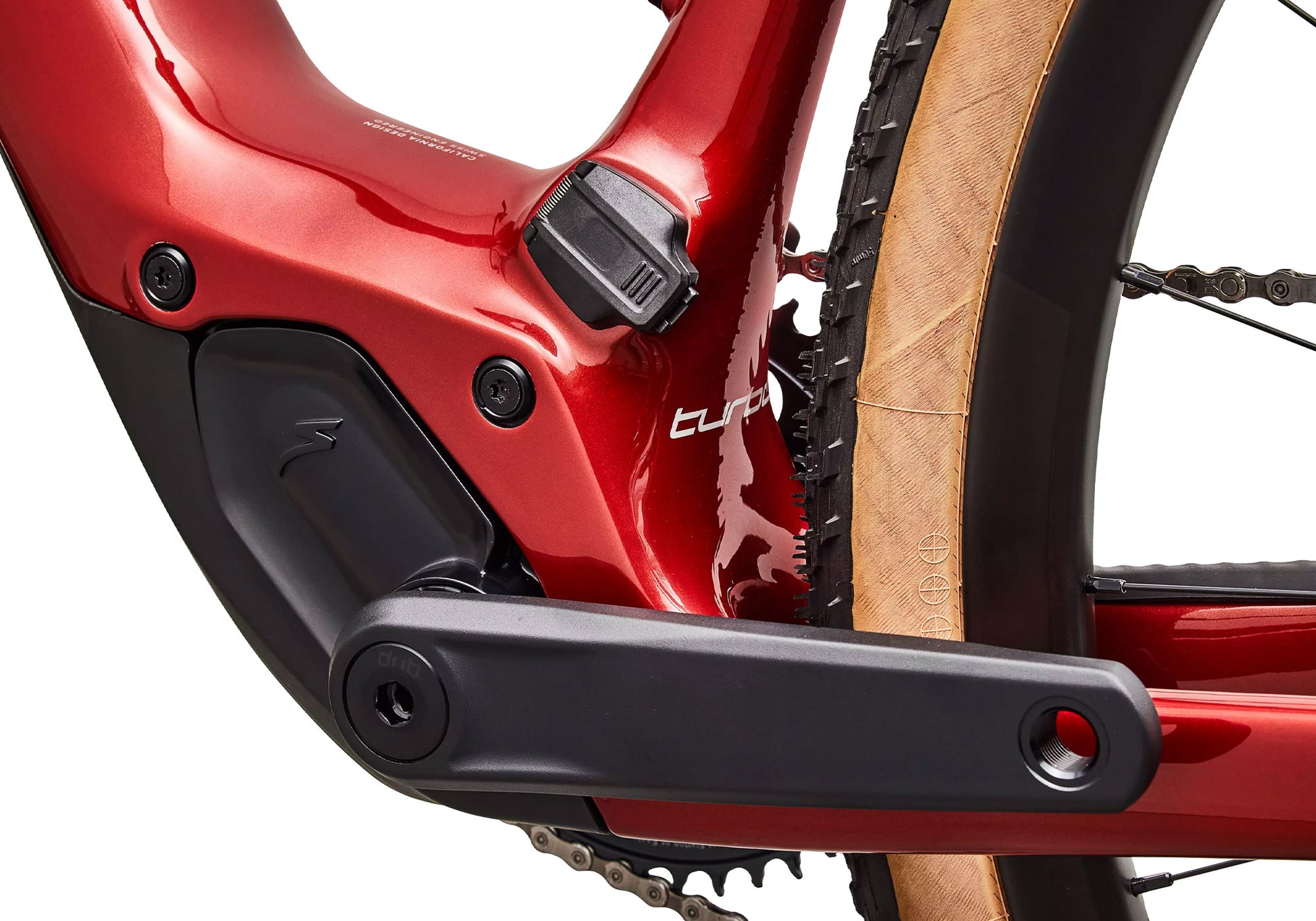2027 Specialized Turbo Creo 2 Expert Unisex Electric Road Bike, Gloss Cayenne Metallic image 4