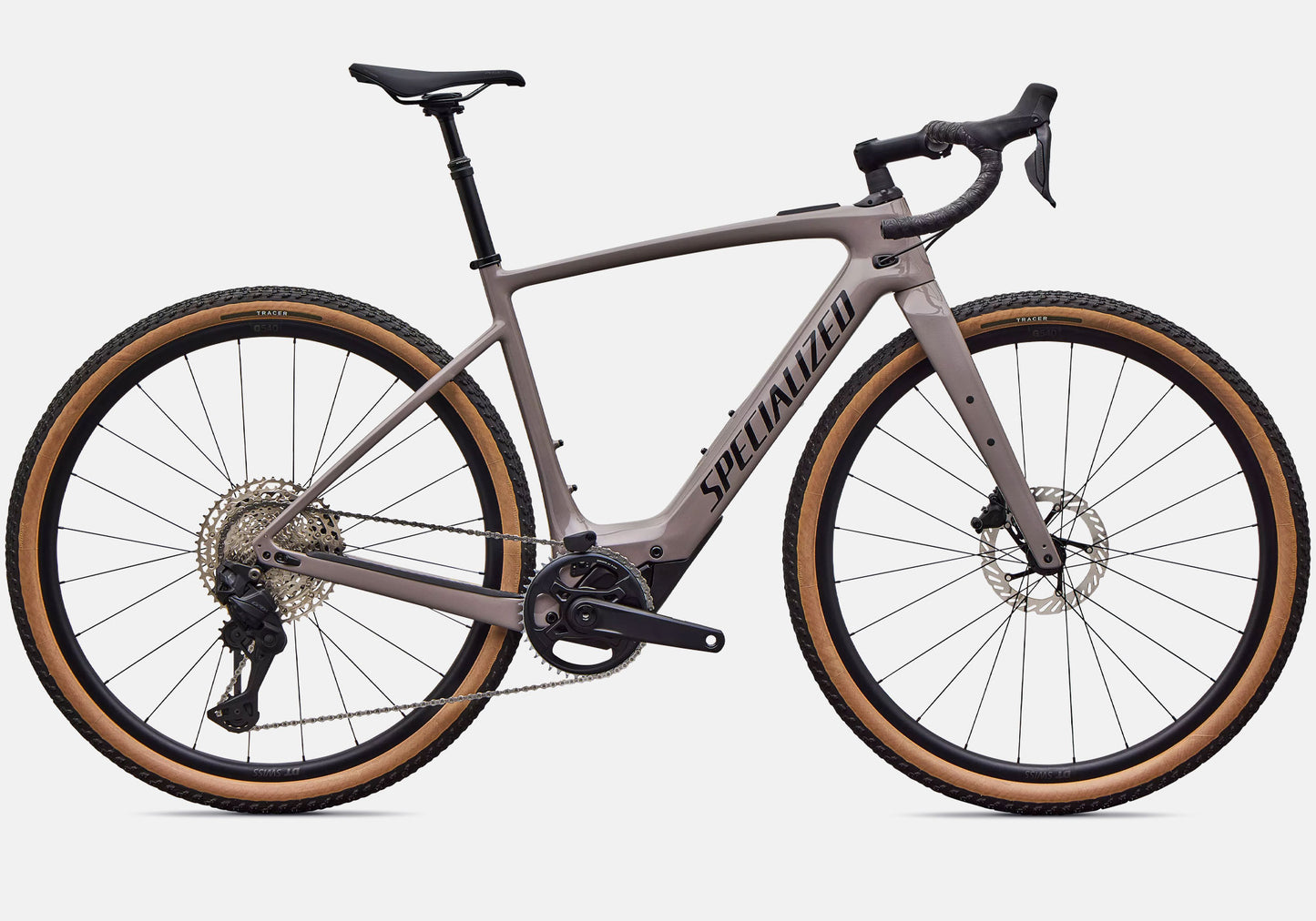 2027 Specialized Turbo Creo 2 Comp Unisex Electric Road Bike, Gloss Desert Metallic image 2