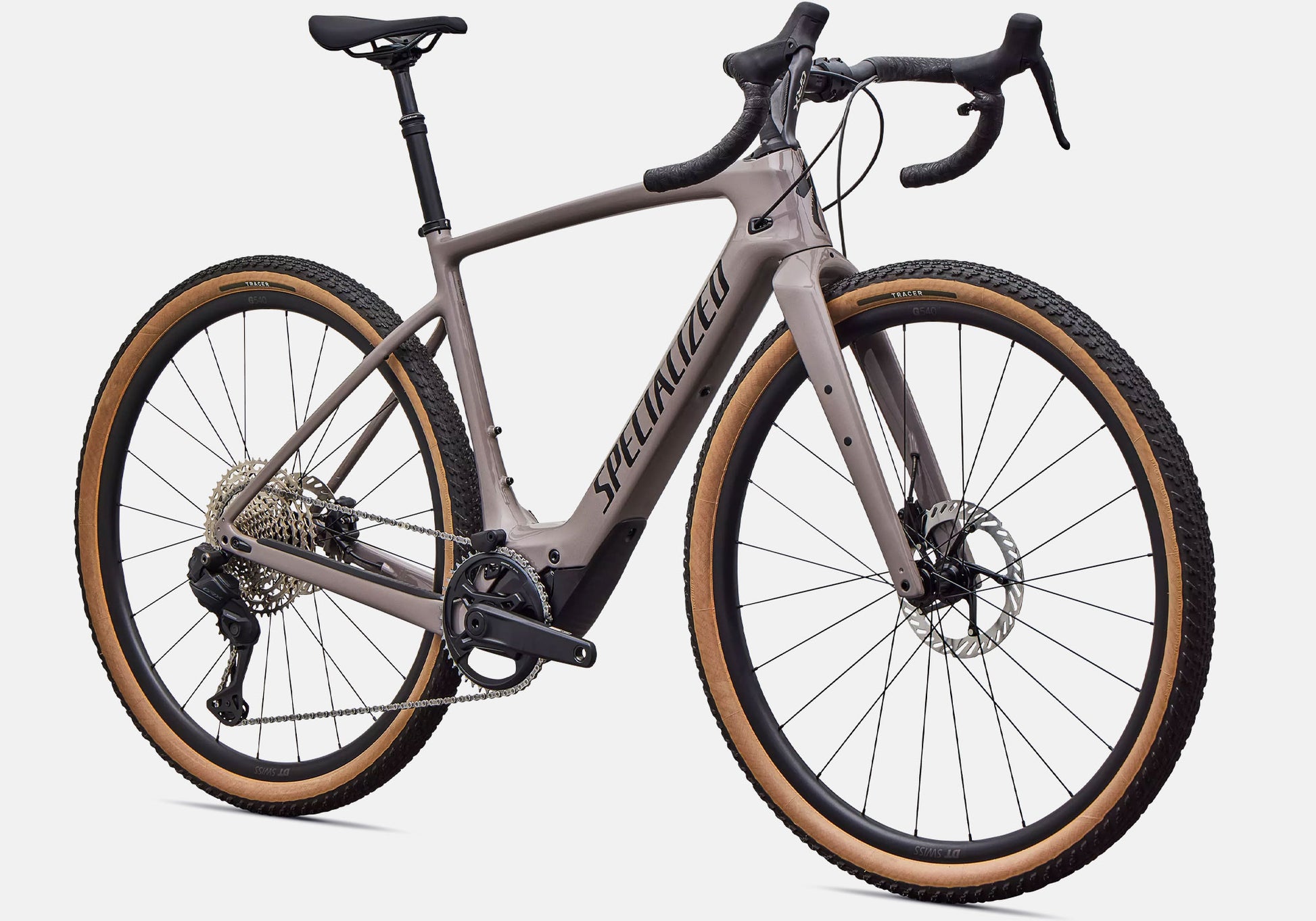 2027 Specialized Turbo Creo 2 Comp Unisex Electric Road Bike, Gloss Desert Metallic image 1