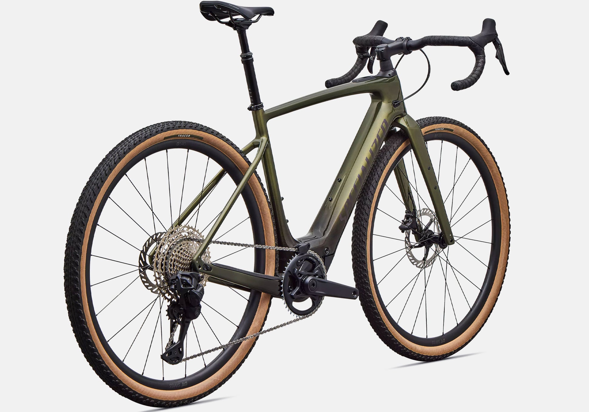 2027 Specialized Turbo Creo 2 Comp Electric Road Bike, Gloss Laurel Green image 3