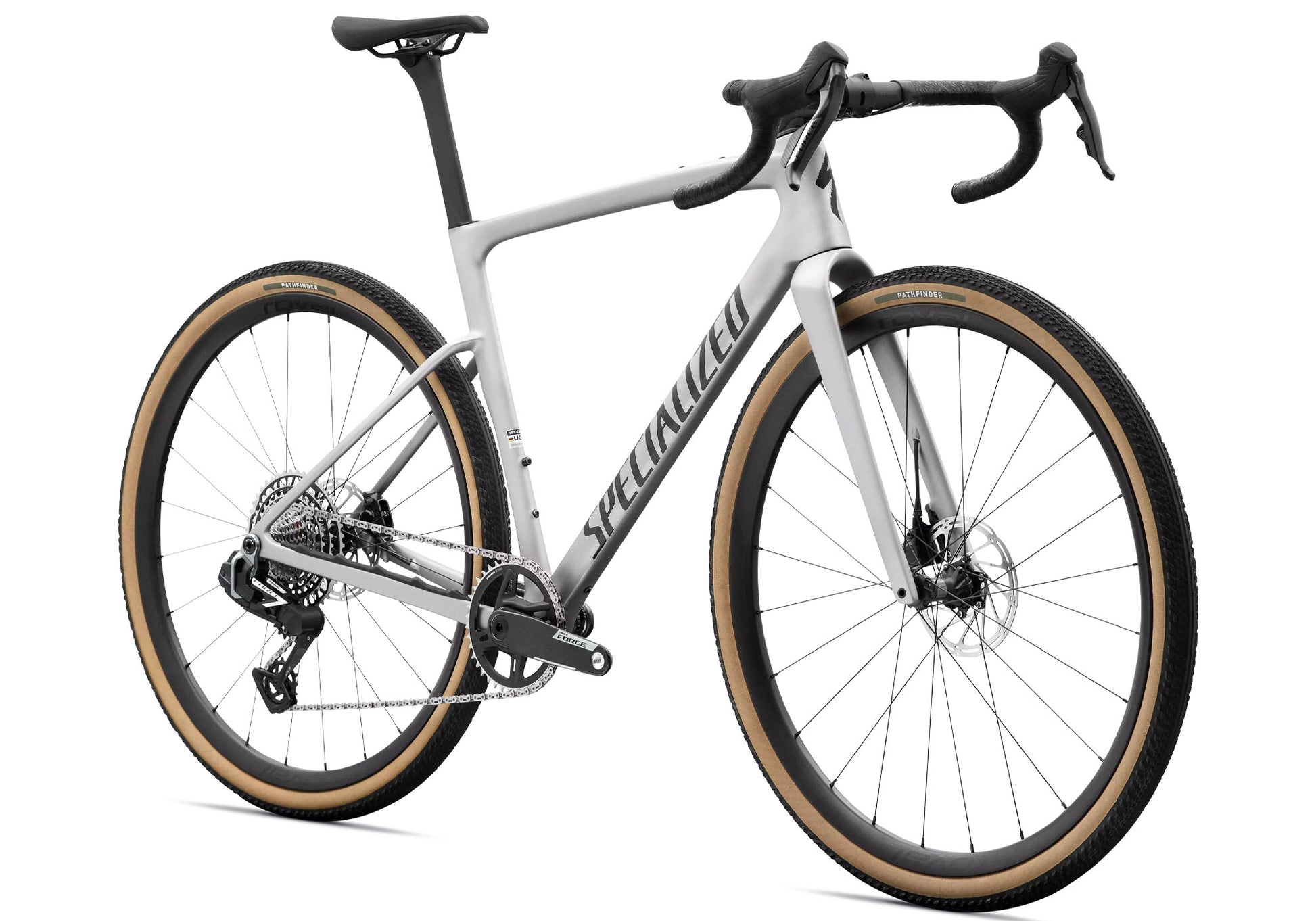 2027 Specialized Crux 5 Expert Unisex Gravel Bike, Shadow Silver image 1