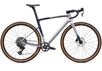 2027 Specialized Crux 5 Comp Unisex Gravel Bike, SRAM Rival XPLR, Amethyst Frost image 2