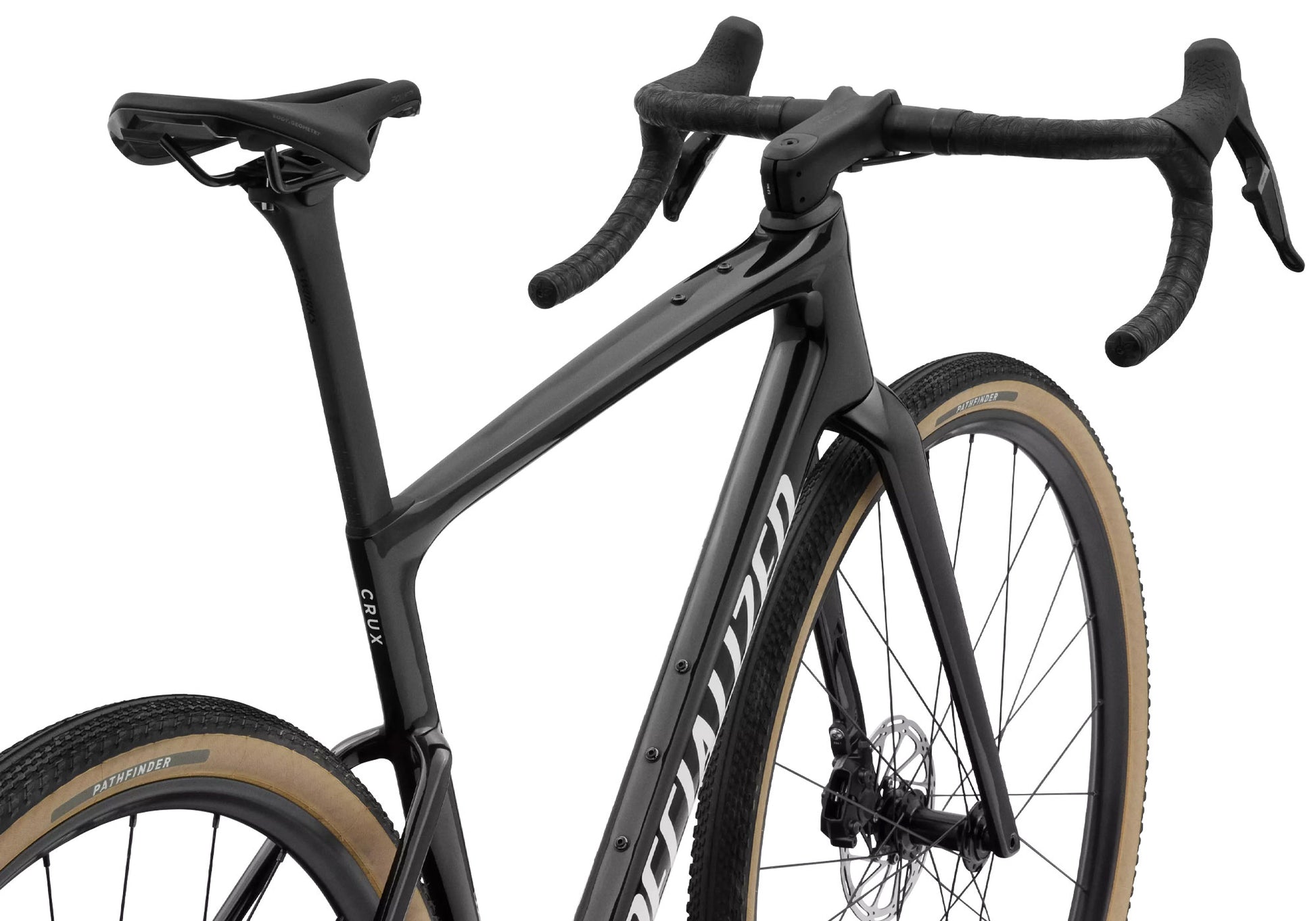 2027 Specialized Crux 5 Comp Unisex Gravel Bike SRAM Rival XPLR, Obsidian Metallic image 5