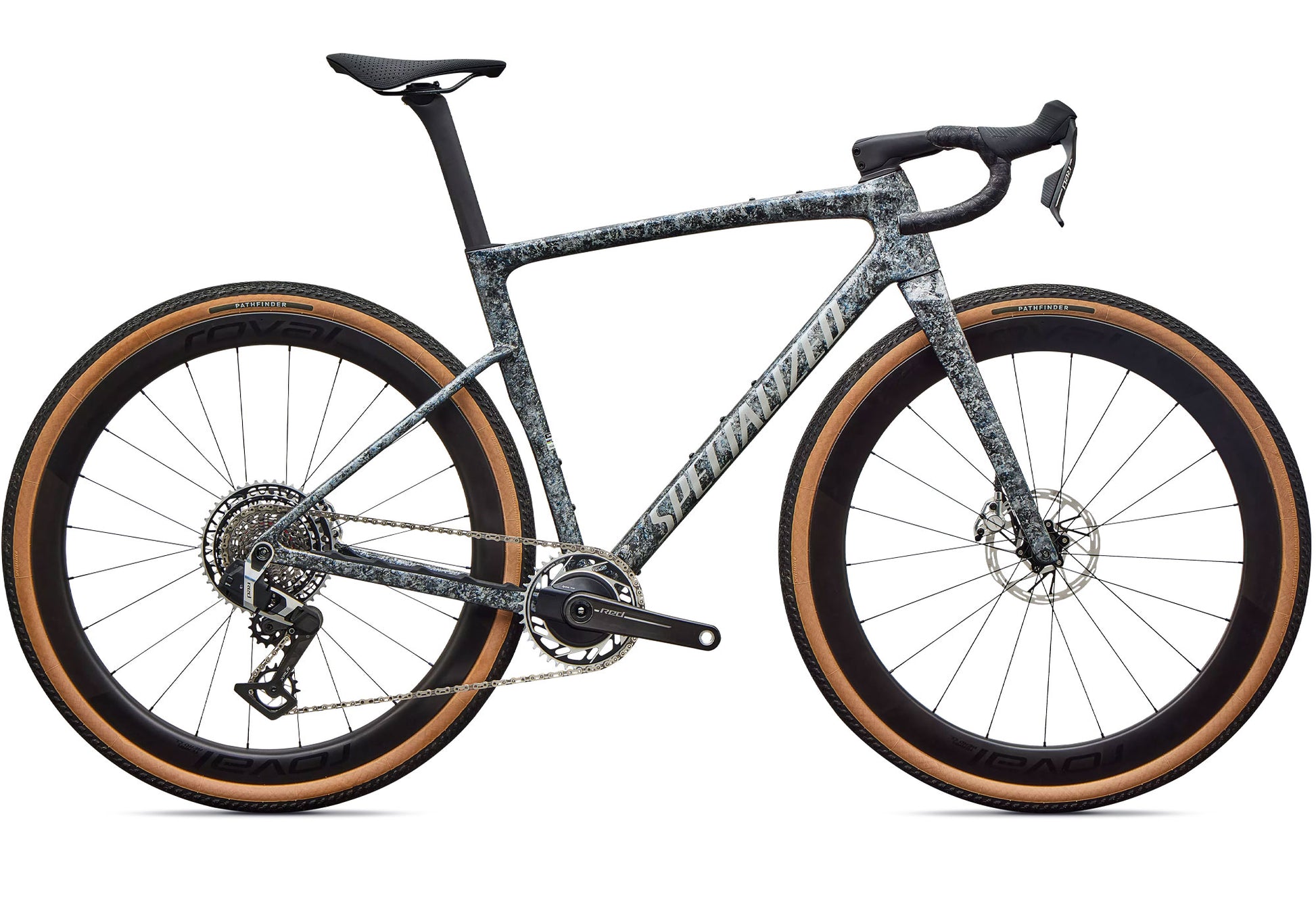 2027 Specialized Crux 5 S-Level Unisex Gravel Bike SRAM Red XPLR, Deep Marine Metallic image 3