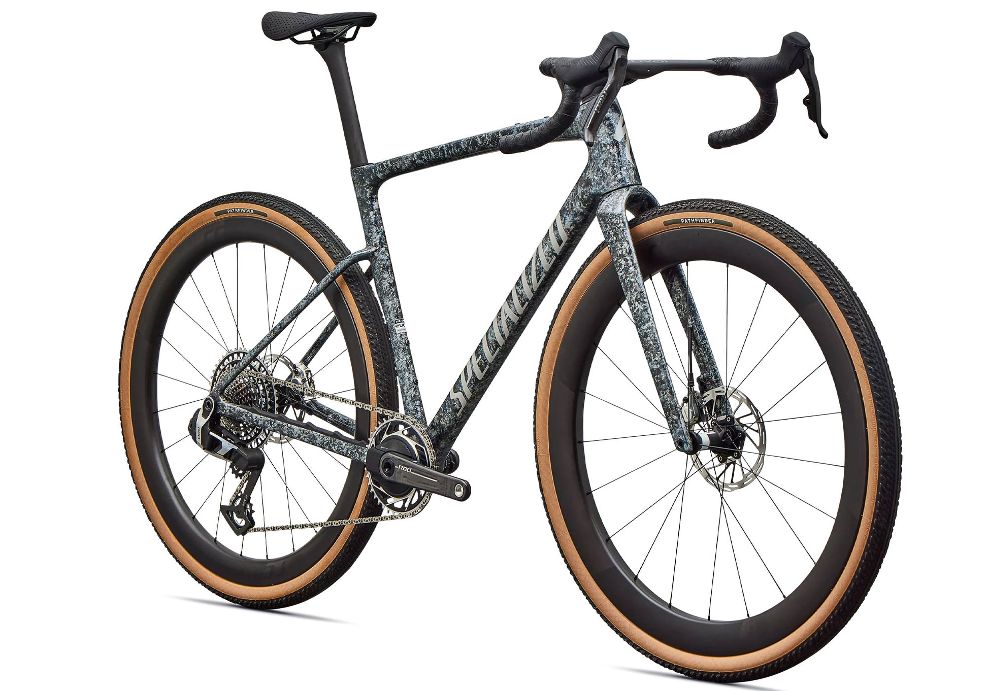 2027 Specialized Crux 5 S-Level Unisex Gravel Bike SRAM Red XPLR, Deep Marine Metallic image 1
