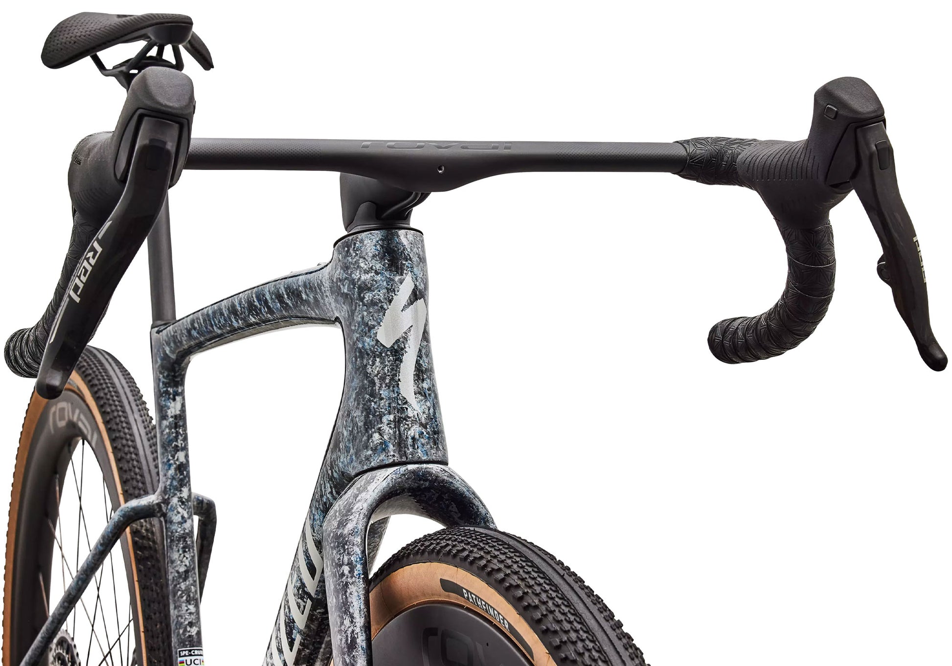 2027 Specialized Crux 5 S-Level Unisex Gravel Bike SRAM Red XPLR, Deep Marine Metallic image 5