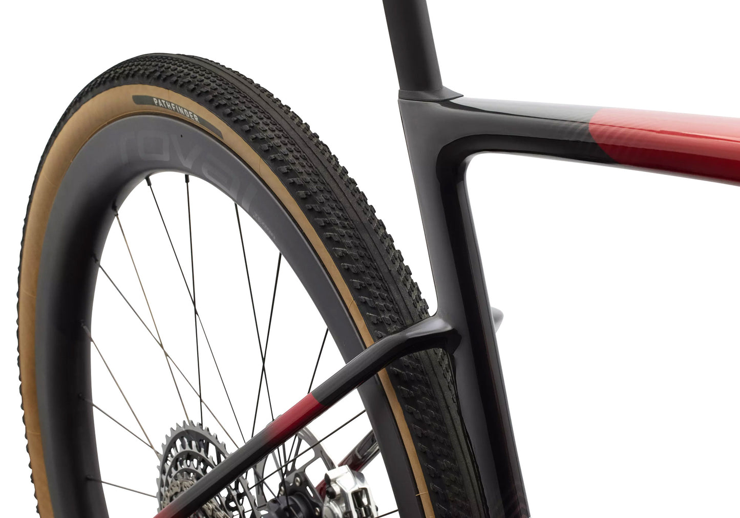 2027 Specialized Crux 5 S-Level Unisex Gravel Bike SRAM Red XPLR, Redwood Metallic image 6