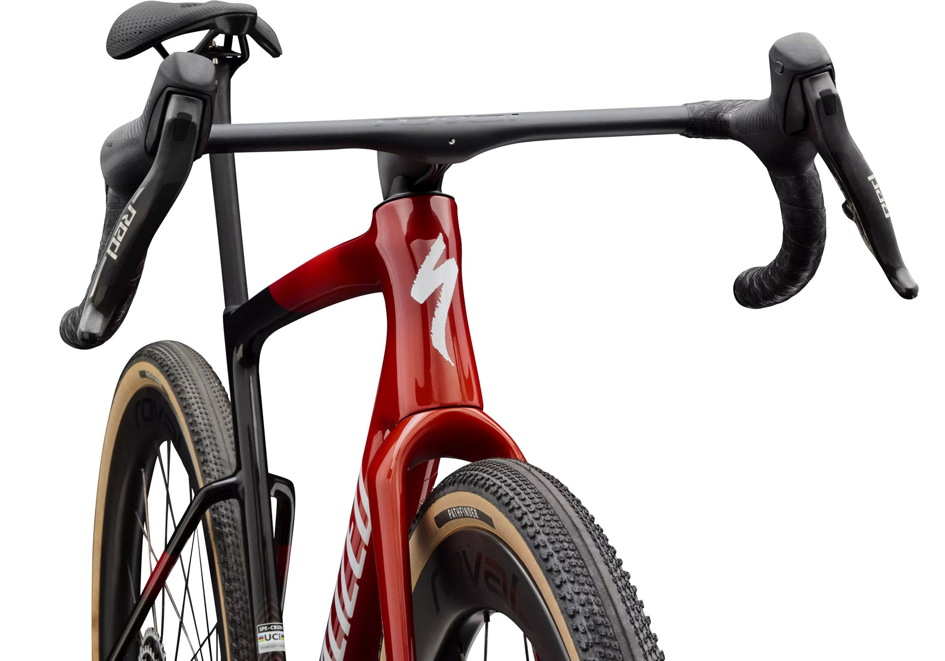 2027 Specialized Crux 5 S-Level Unisex Gravel Bike SRAM Red XPLR, Redwood Metallic image 5