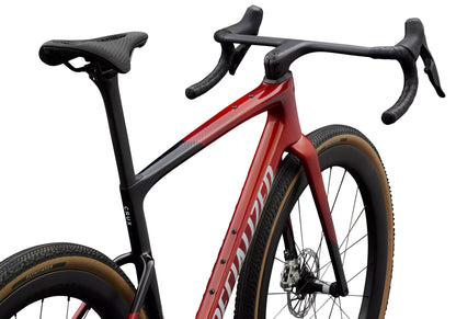 2027 Specialized Crux 5 S-Level Unisex Gravel Bike SRAM Red XPLR, Redwood Metallic image 4