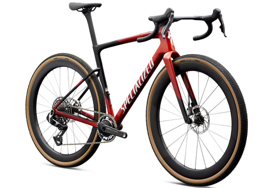 2027 Specialized Crux 5 S-Level Unisex Gravel Bike SRAM Red XPLR, Redwood Metallic image 1