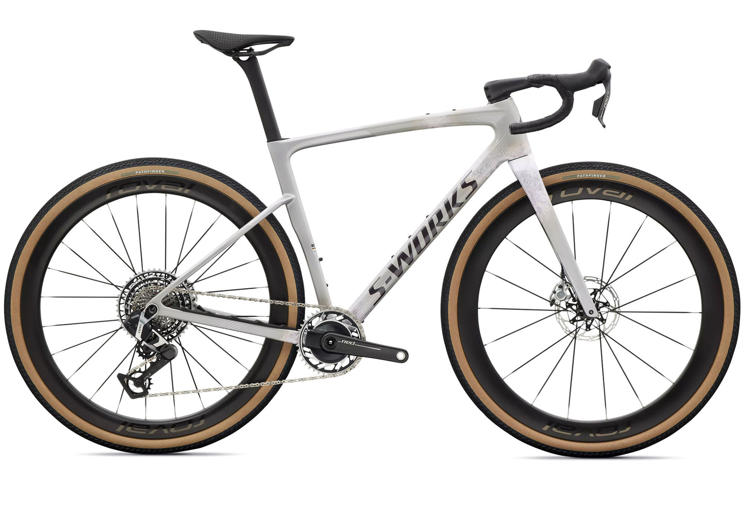 2027 Specialized S-Works Crux 5 Unisex Gravel BIke SRAM Red XPLR, Silver Dust image 2