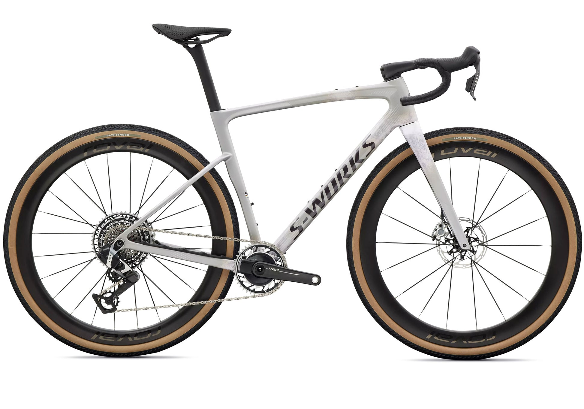 2027 Specialized S-Works Crux 5 Unisex Gravel BIke SRAM Red XPLR, Silver Dust image 2
