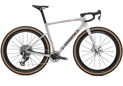 2027 Specialized S-Works Crux 5 Unisex Gravel BIke SRAM Red XPLR, Silver Dust image 2