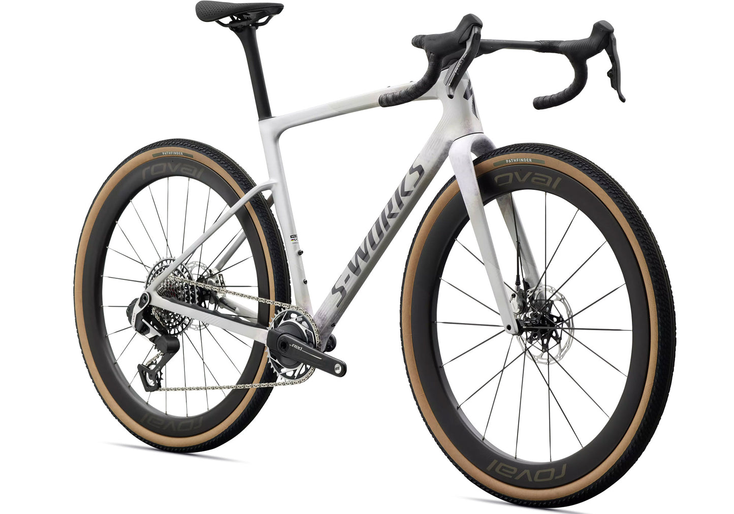 2027 Specialized S-Works Crux 5 Unisex Gravel BIke SRAM Red XPLR, Silver Dust image 1
