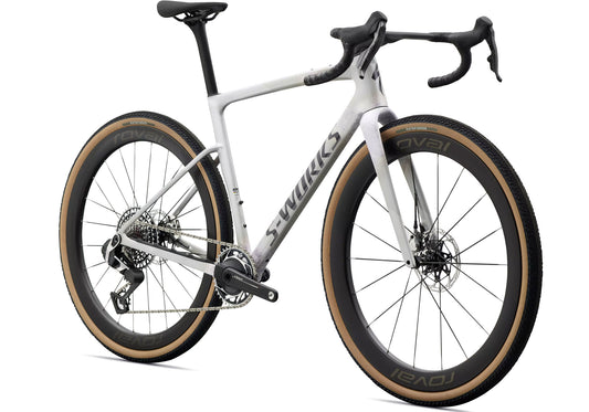 2027 Specialized S-Works Crux 5 Unisex Gravel BIke SRAM Red XPLR, Silver Dust image 1