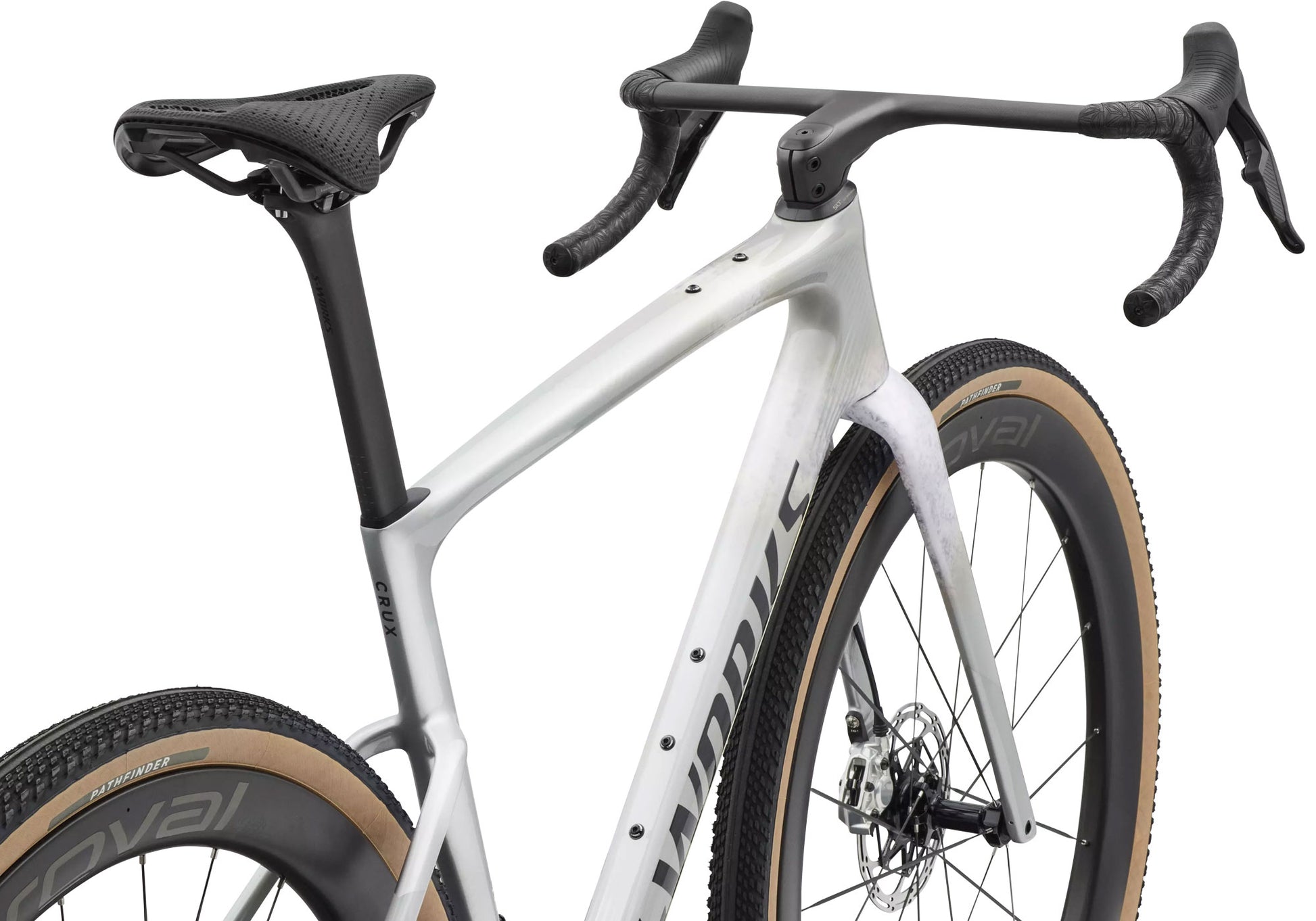 2027 Specialized S-Works Crux 5 Unisex Gravel BIke SRAM Red XPLR, Silver Dust image 4