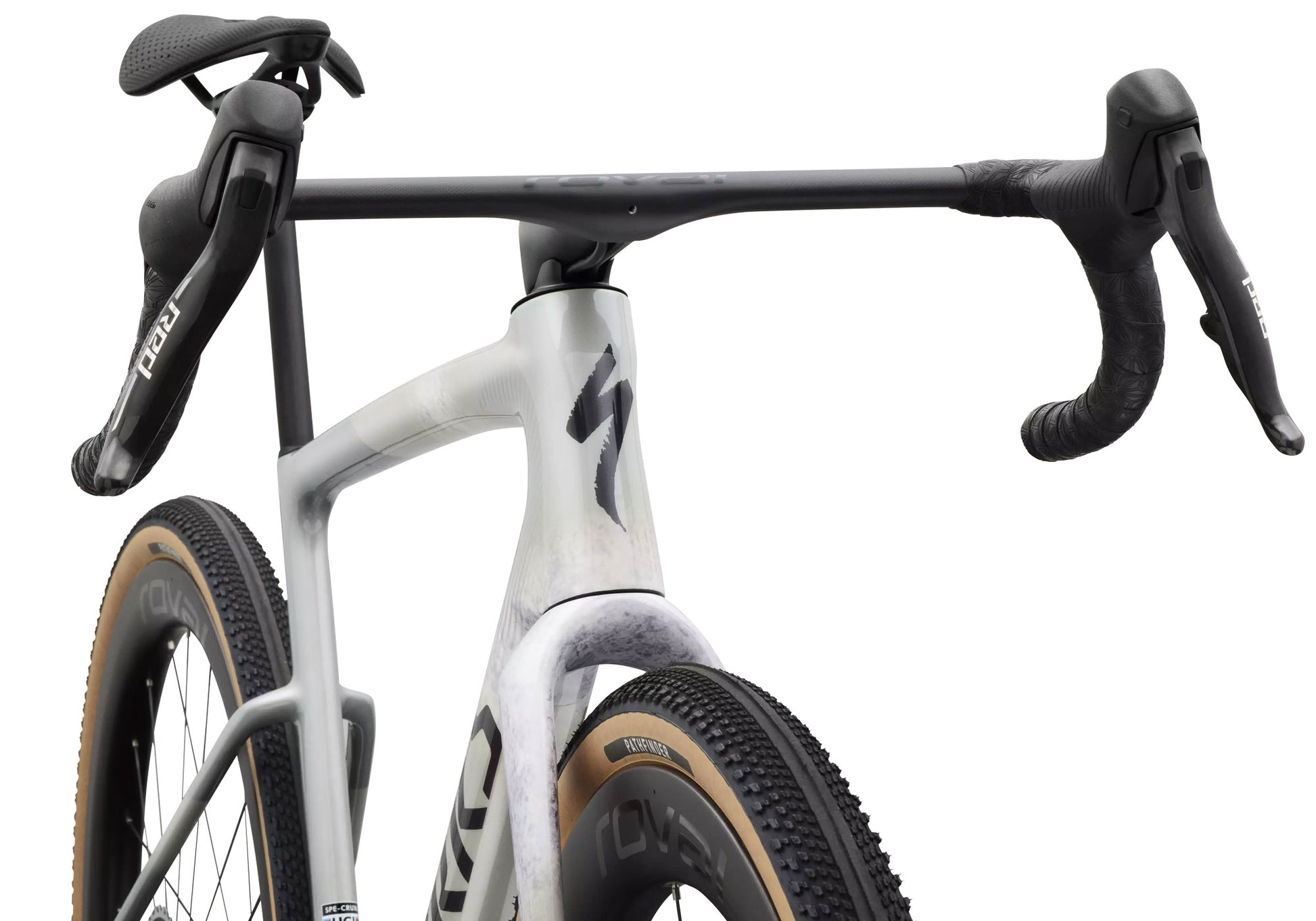 2027 Specialized S-Works Crux 5 Unisex Gravel BIke SRAM Red XPLR, Silver Dust image 5