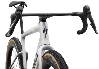2027 Specialized S-Works Crux 5 Unisex Gravel BIke SRAM Red XPLR, Silver Dust image 5