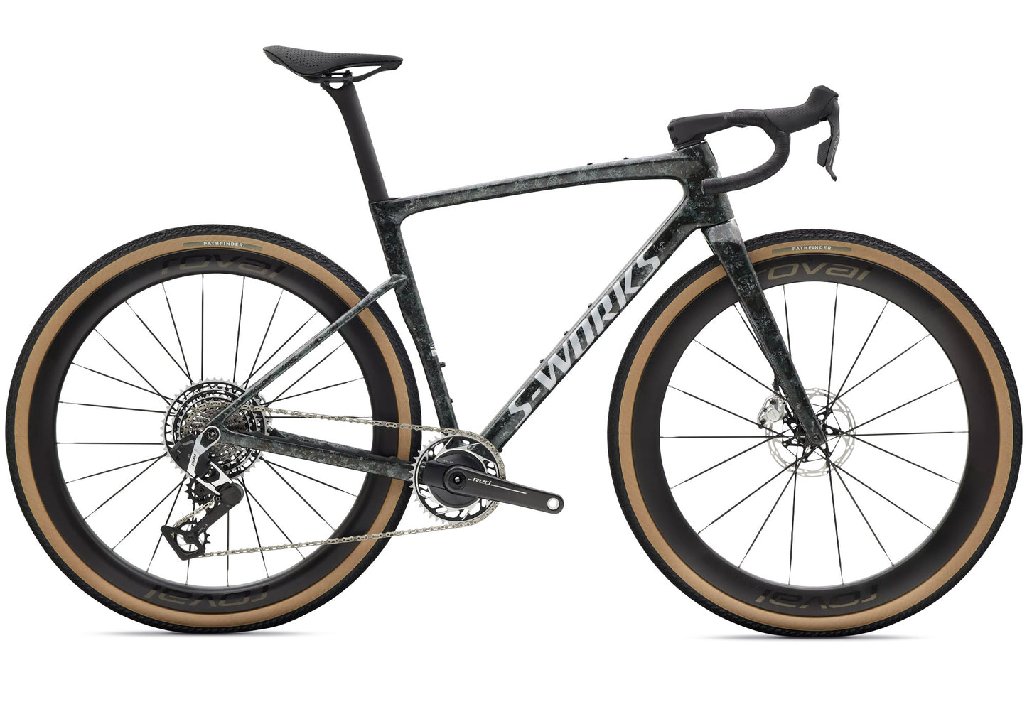2027 Specialized S-Works Crux 5 Unisex Gravel Bike SRAM Red XPLR, Fjord Silver image 2