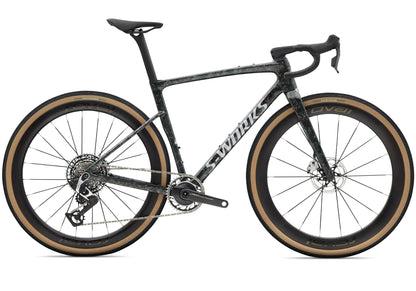 2027 Specialized S-Works Crux 5 Unisex Gravel Bike SRAM Red XPLR, Fjord Silver image 2